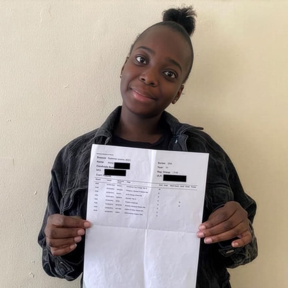Anna with their results