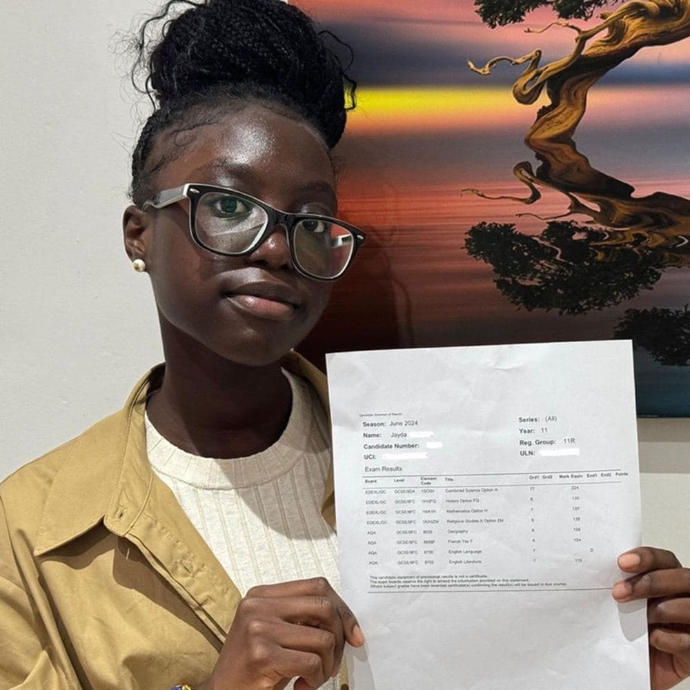 Jayda with their results
