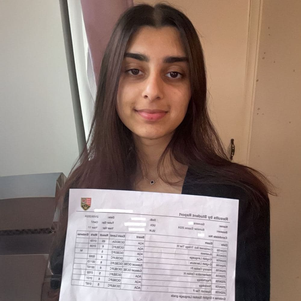 Saveena with their results