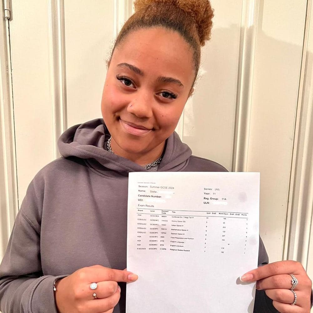 Stella with their results