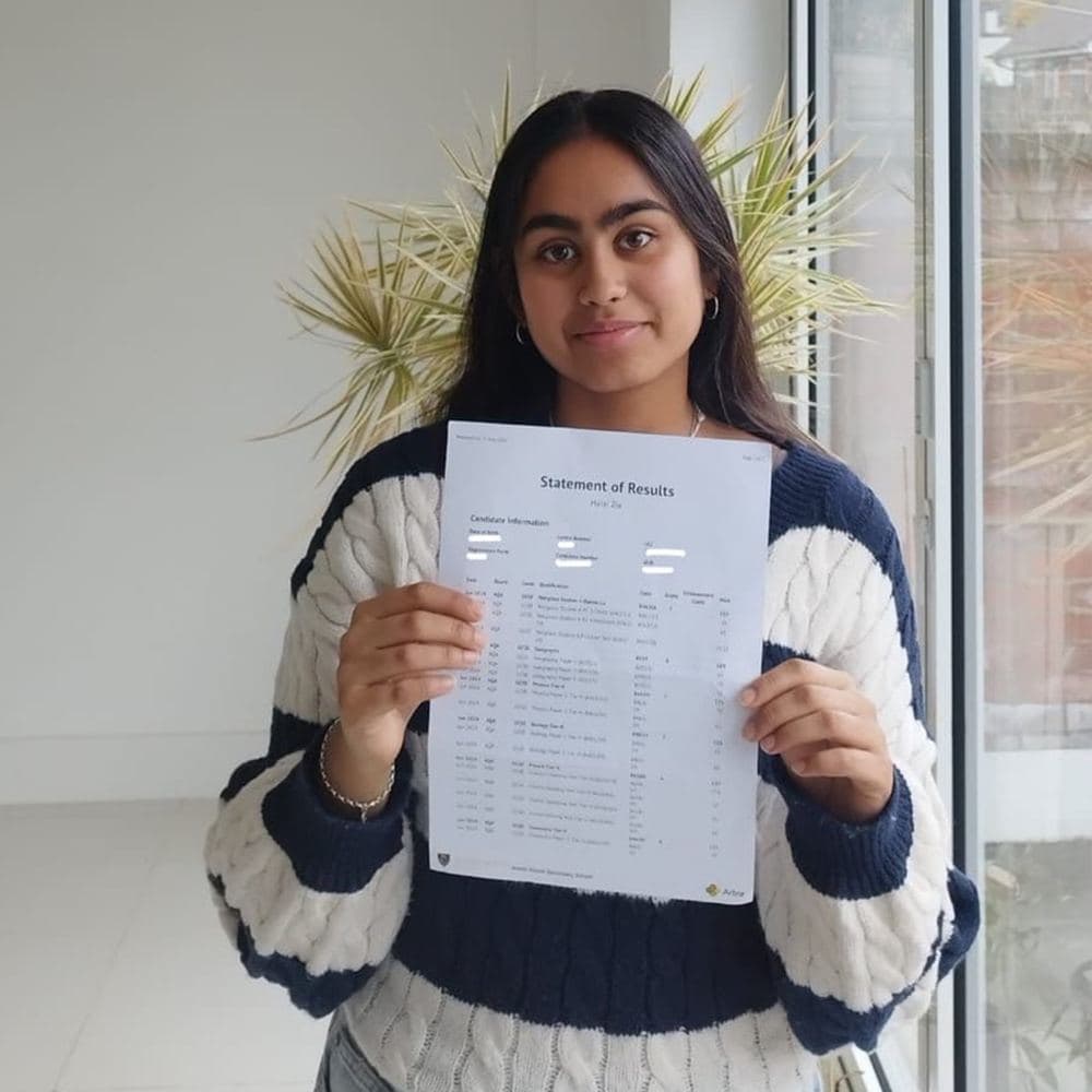 Zia with their results